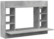 Biurko wiszące w stylu minimalistycznym beton H1-R33