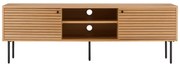 Szafka pod TV w dekorze dębu w naturalnym kolorze 40x50x150 cm Kyoto – House Nordic