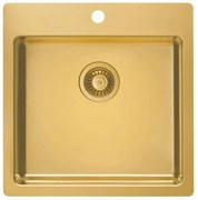 ALVEUS 1107052 - Zlew kuchenny PURE 52,5x51,5 cm monarch brąz