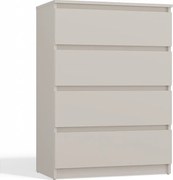 Komoda Malwa M4 | Kaszmir | 70x40x97 cm | Nowoczesna, 4 Szuflady