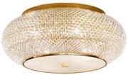 Ideal Lux - Plafon kryształowy PASHA 14xE14/40W/230V śr. 65 cm złoty