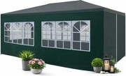 Zielony namiot plenerowy z oknami L2-P90
