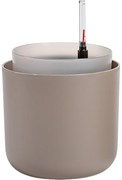 Plastia Doniczka samonawadniająca Tolita brązowy, śr. 16 cm, śred. 16 cm