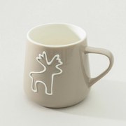 Kubek świąteczny Reindeer 10x13x9 cm
