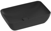 Ravak XJX0D150000 - Umywalka nablatowa CERAMIC SLIM 50x31 cm ceramika/czarna