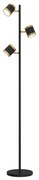 Wofi 3003-304S - LED Lampa podłogowa ściemnialna TOULOUSE LED/21W/230V czarna/złota