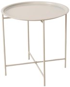 Metalowy stolik pomocniczy ROCKO, Ø 46 cm