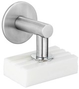 Magnetyczna mydelniczka ze stali nierdzewnej Wenko Turbo-Loc® Matte
