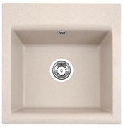 ALVEUS 1149111 - Zlew kuchenny GEM 50x50 cm granit/beżowy