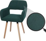 Krzesło do jadalni MCW-A50 II,  zielony