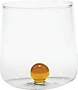 Szklanki Bilia Tumbler Zafferano ze szkła borokrzemianowego, zestaw 6 sztuk, kolor złoto-żółty