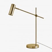 Lampa Stołowa Z Żelaza Idina Złoto - Sklum