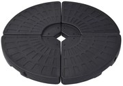Okrągła składana podstawa pod parasol ogrodowy E0-S30