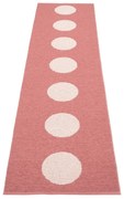 Jasnoczerwony chodnik odpowiedni na zewnątrz 70x280 cm Vera Pop Blush – Pappelina