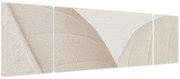Obraz - Teksturowane liście (170x50 cm)