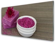 Obraz Szklany Piasek Mydło Sztuka