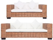2-częściowy zestaw wypoczynkowy z rattanu L5-Z60