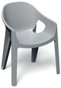 Fotel ogrodowy Premo Light Gray FERNE