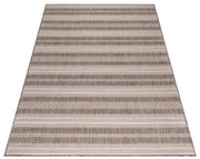 Dywan zewnętrzny Sunny paseczki beżowy 80 cm x 150 cm