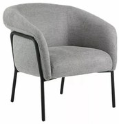 Fotel tapicerowany CLOLVER BREGO szary SIGNAL