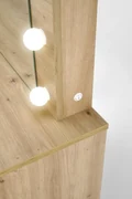 HOLLYWOOD toaletka dąb artisan, oświetlenie led, szuflady, owoczesna