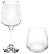 Kieliszki i szklanki ELAYA, 12 elementów