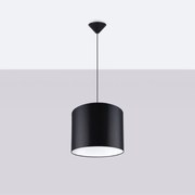 Lampa wisząca NOVA 30 czarna SOLLUX  LIGHTING