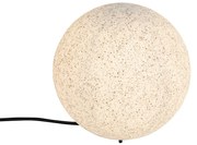 Nowoczesna lampa zewnętrzna szara 25 cm IP65 - Nura