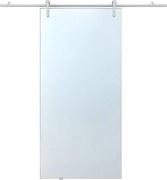 Naścienne drzwi przesuwne CLEAVER - wys. 205 × szer. 83 cm - Szkło hartowane