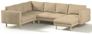 Pokrowiec na sofę narożną Norsborg 5-osobową z szezlongiem