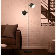 Eglo 390048 - Lampa podłogowa UPANEMA 2xE27/28W/230V czarny