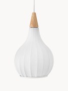 Lampa wisząca z tkaniny Drops, różne rozmiary