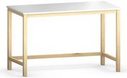 Białe biurko skandynawskie 140x60 cm L0-B73