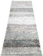 Szary cieniowany chodnik nowoczesny shaggy R2-N03