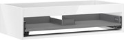 Mexen Box-A korpus szafki podumywalkowej 90 cm, 1 szuflada, biały połysk - 91AX0-0900-235-1-00