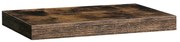 Półka ścienna P-023, stare drewno