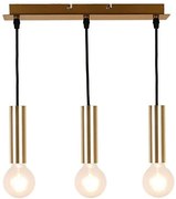 Potrójna lampa wisząca złota - V017 P8-S86