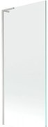 Mexen Next L parawan nawannowy 1-skrzydłowy 80 x 150 cm, transparent, nikiel szczotkowany - 895-080-000-03-00-97