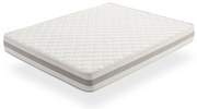 Twardy/średnio twardy piankowy materac dwustronny 200x200 cm Naturcare Aloe Vera – Moonia