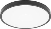 Brilagi - LED łazienkowa oprawa sufitowa z czujnikiem ZENNA LED/24W/230V Ø 35 cm IP44 antracyt