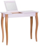 Toaletka z lustrem LILLO 85 cm różowa RAGABA