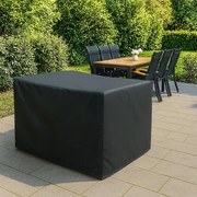Czasza parasola ochronny na stół 220x100 cm + 6 krzeseł Miami