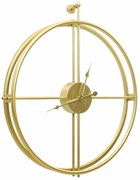 Nowoczesny elegancki złoty zegar 52 cm C2-F67