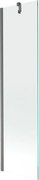 Mexen Next parawan nawannowy 1-skrzydłowy 50 x 150 cm, transparent, gun gray szczotkowany - 895-050-000-00-00-66