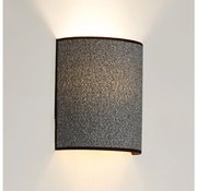 Brilagi - Kinkiet SEMI 1xE27/15W/230V śr. 20 cm szary