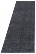 Dywan jednolity Ata szary 80 cm x 250 cm