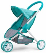 Milly Mally Dziecięcy wózek golfowy dla lalek Susie Prestige, turkusowy