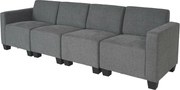 Modułowa sofa 4-osobowa Moncalieri,  szary
