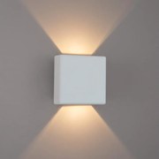 Brilagi - Kinkiet zewnętrzny LED DOUBLERAY LED/6W/230V biały IP54