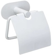 Biały samoprzylepny uchwyt na papier toaletowy ze stali nierdzewnej Orea – Wenko